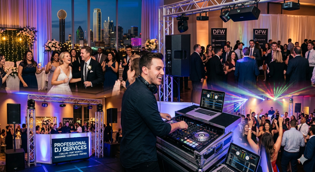 Professional DJ Services Dallas Fort Worth | Wedding, Party & Corporate DJ