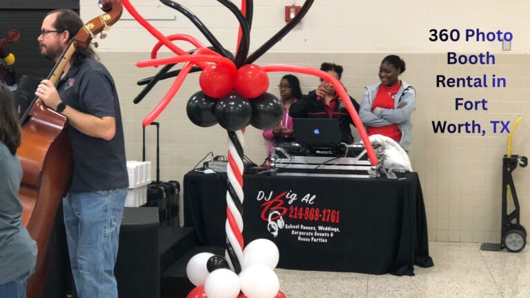 360 photo booth in Fort Worth TX