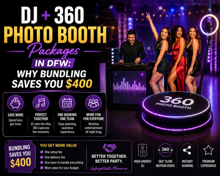 DJ and Photo Booth Package