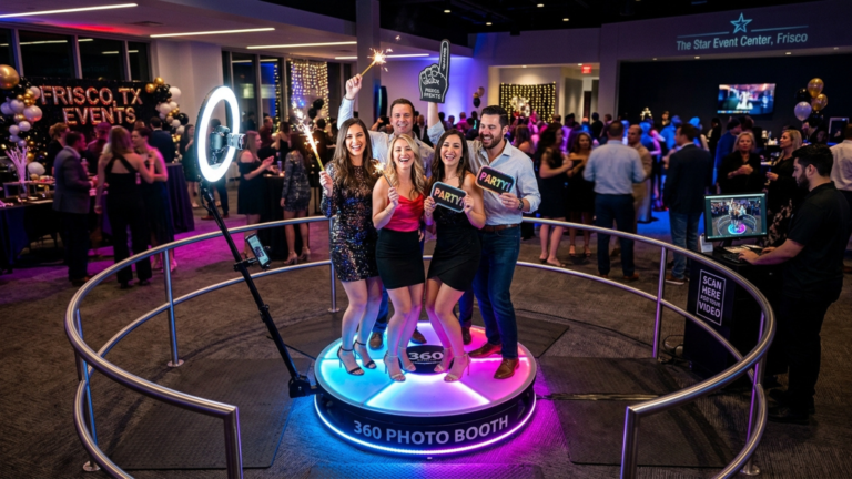 360 Photo Booth Rental in Frisco, TX